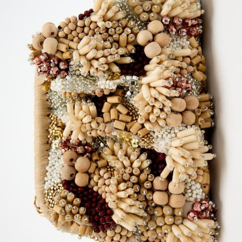 ZARA BEADED BAG - Picture 7 of 8